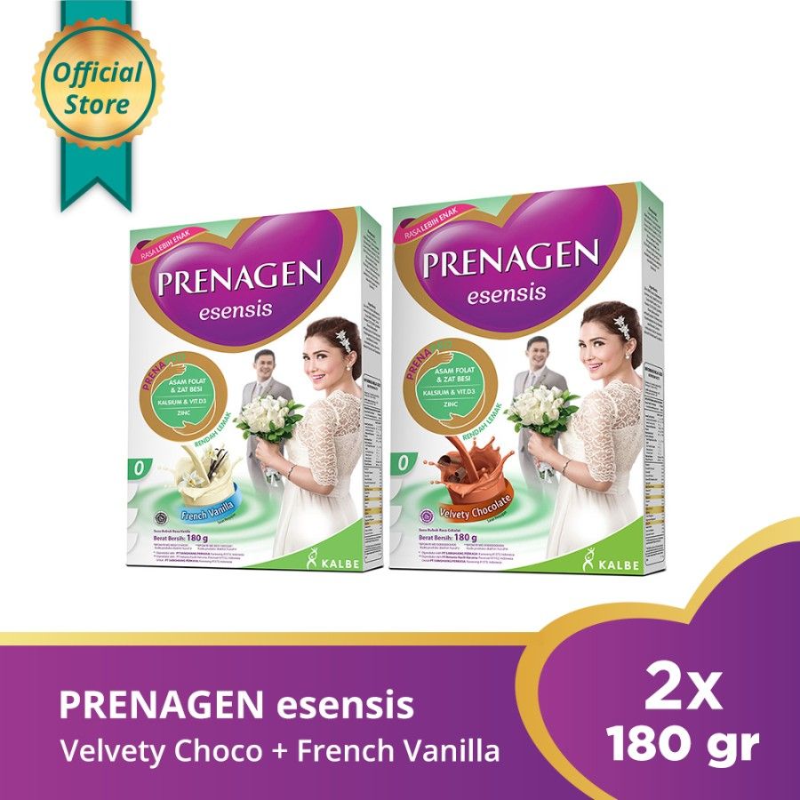 PRENAGEN esensis Velvety Choco + French Vanilla 180 gr - 1