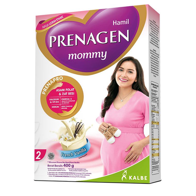 PRENAGEN mommy French Vanilla 400 gr + UHT Choco 3 pack - 3