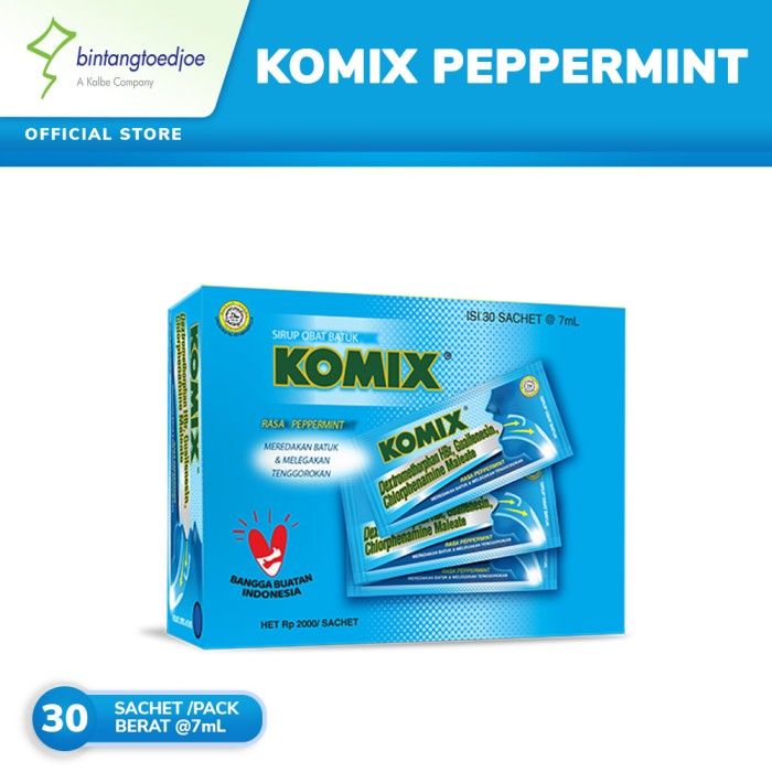 Komix Adult Peppermint Pack (30 Sachet) - 1