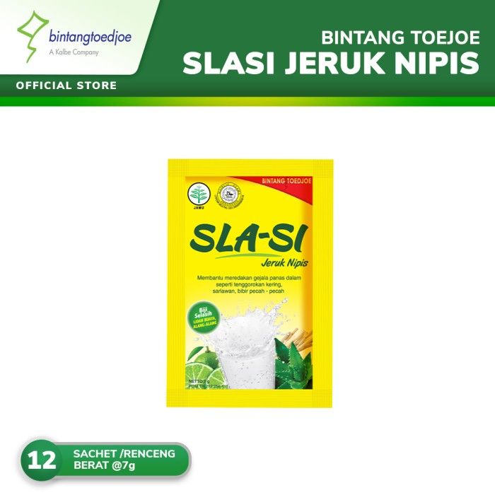 Slasi Jeruk Nipis 1 renceng (12 sachet) - 1