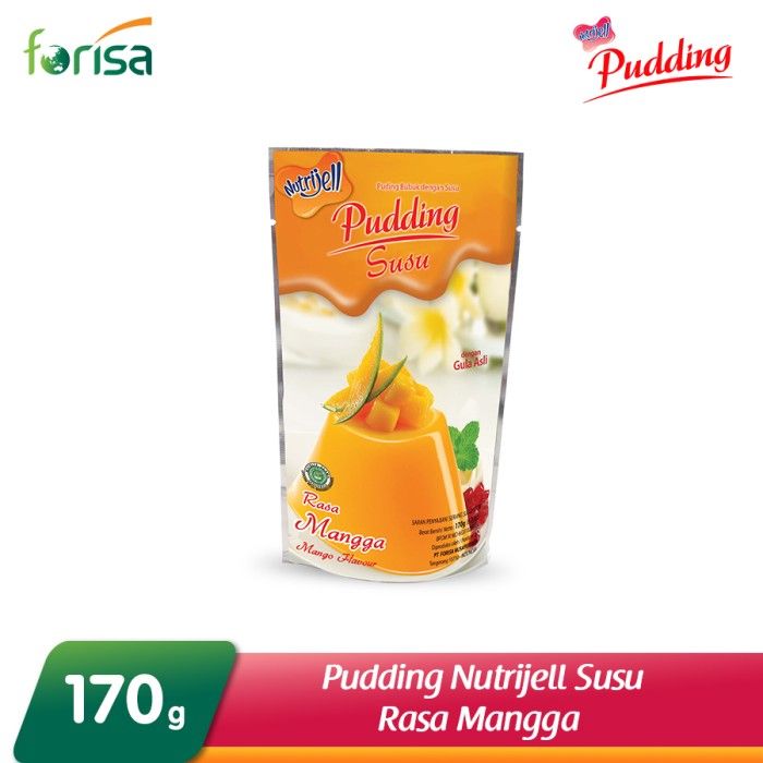 Pudding Nutrijell Susu Rasa Mangga 170 gr - 1