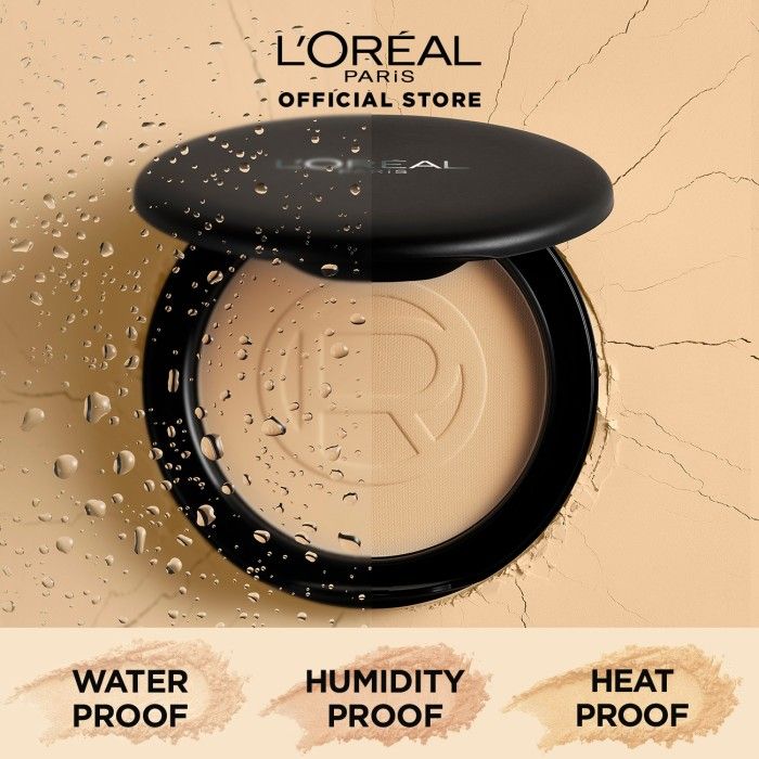 L'Oreal  Paris Infallible Oil Killer High Coverage Powder - 240 Natural Honey - 3