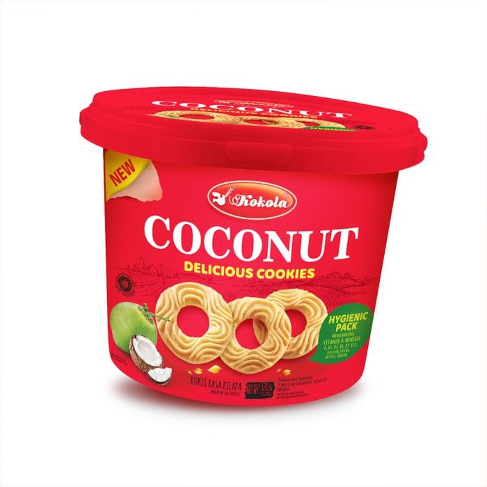 Kokola Kukis Hygienic Pack Coconut 320gr - Twinpack - 2