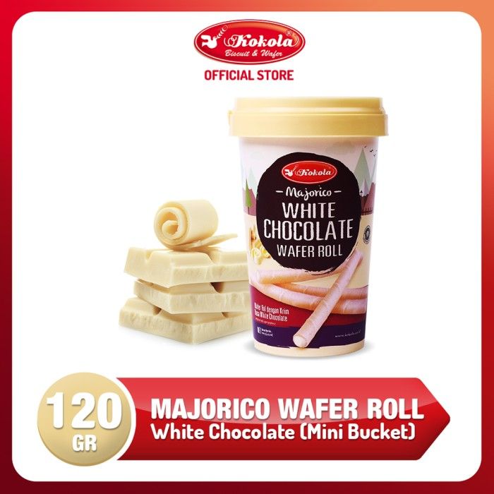 Kokola Majorico White Chocolatte Mini Bucket 120gr - 1