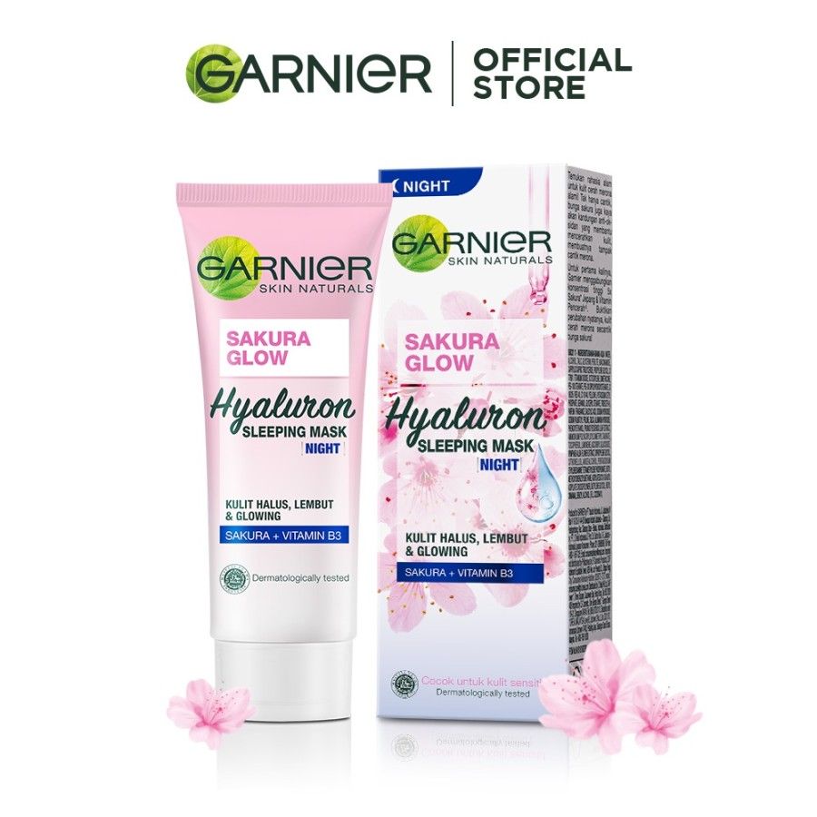 Garnier Sakura Glow Night Cream - 20 ml - 4