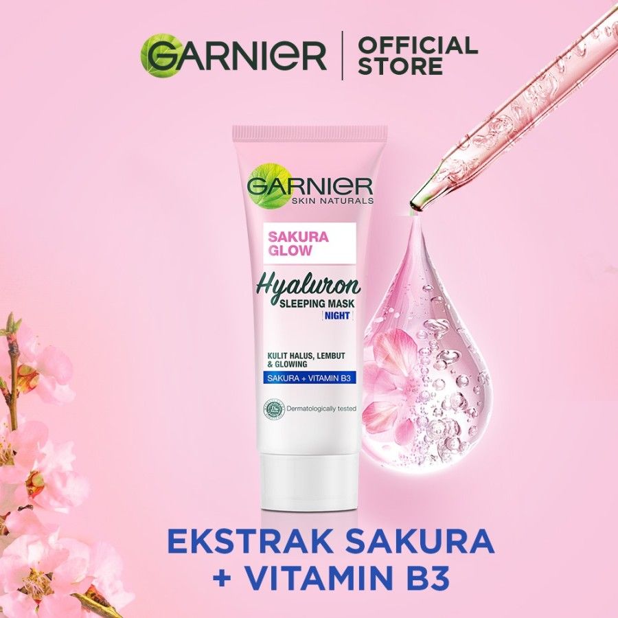 Garnier Sakura Glow Night Cream - 20 ml - 5