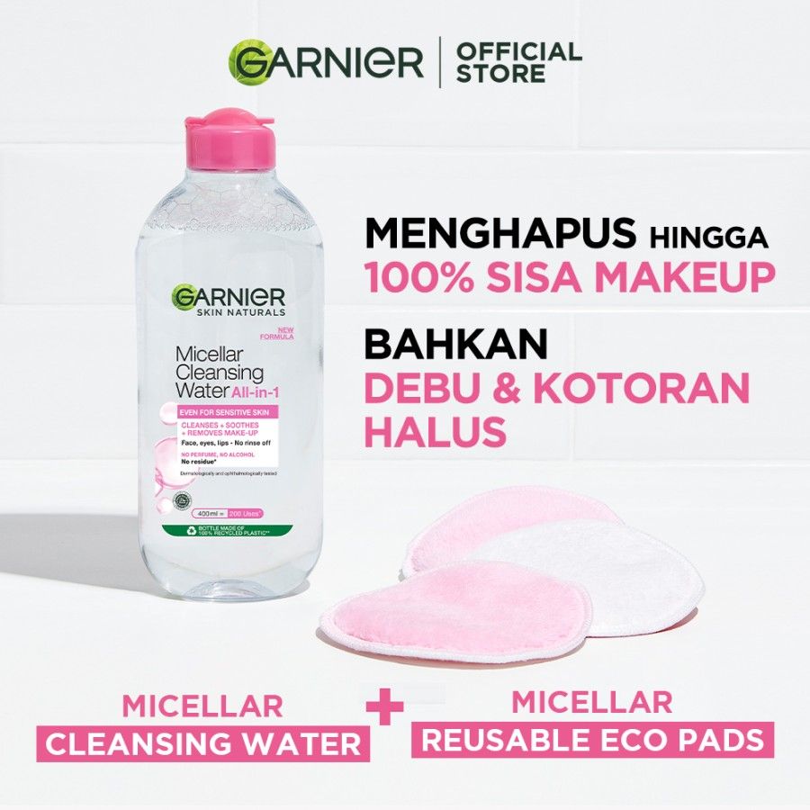 Garnier Micellar Water Pink 400ml - 3