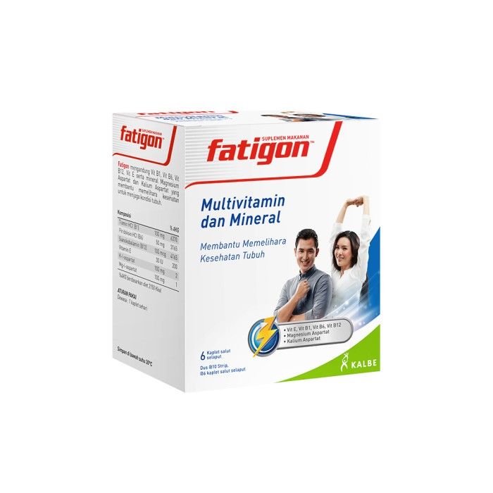 Fatigon Multivitamin 1 Box isi 10 Strip x 6 Kaplet - 2