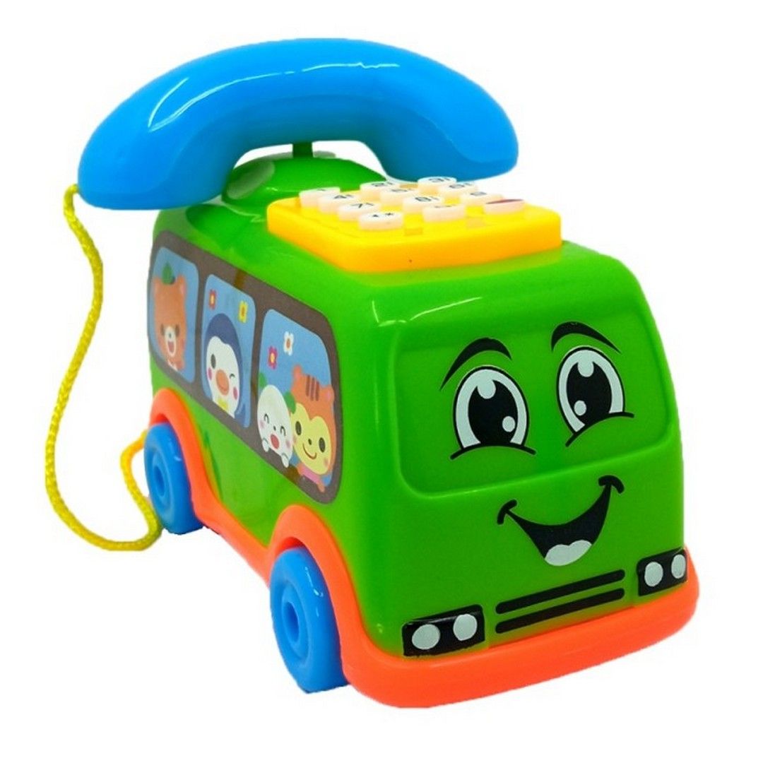 Mainan Bus Telepon Music / Mainan Anak / Mainan Anak Laki Laki - 3