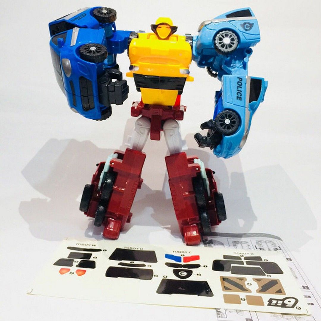 Tobot Quatran 4 -Car Integration Transforming Robot - 2