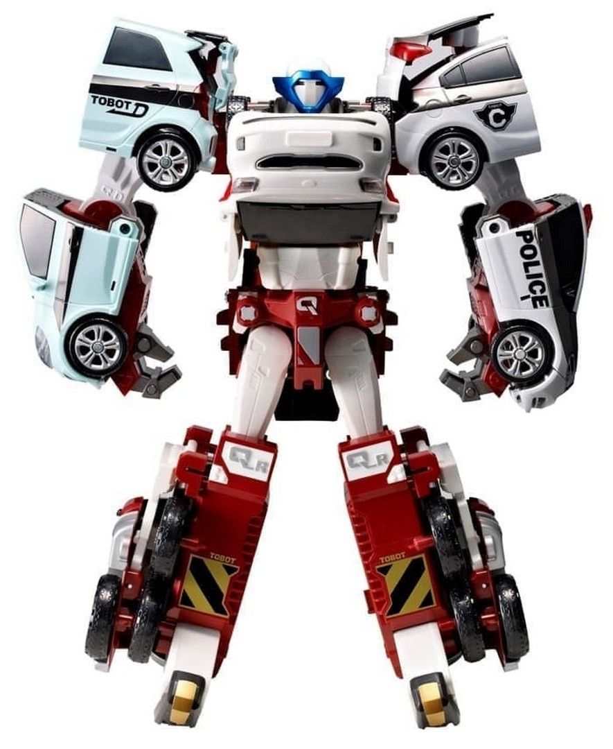 Tobot Quatran 4 -Car Integration Transforming Robot - 5