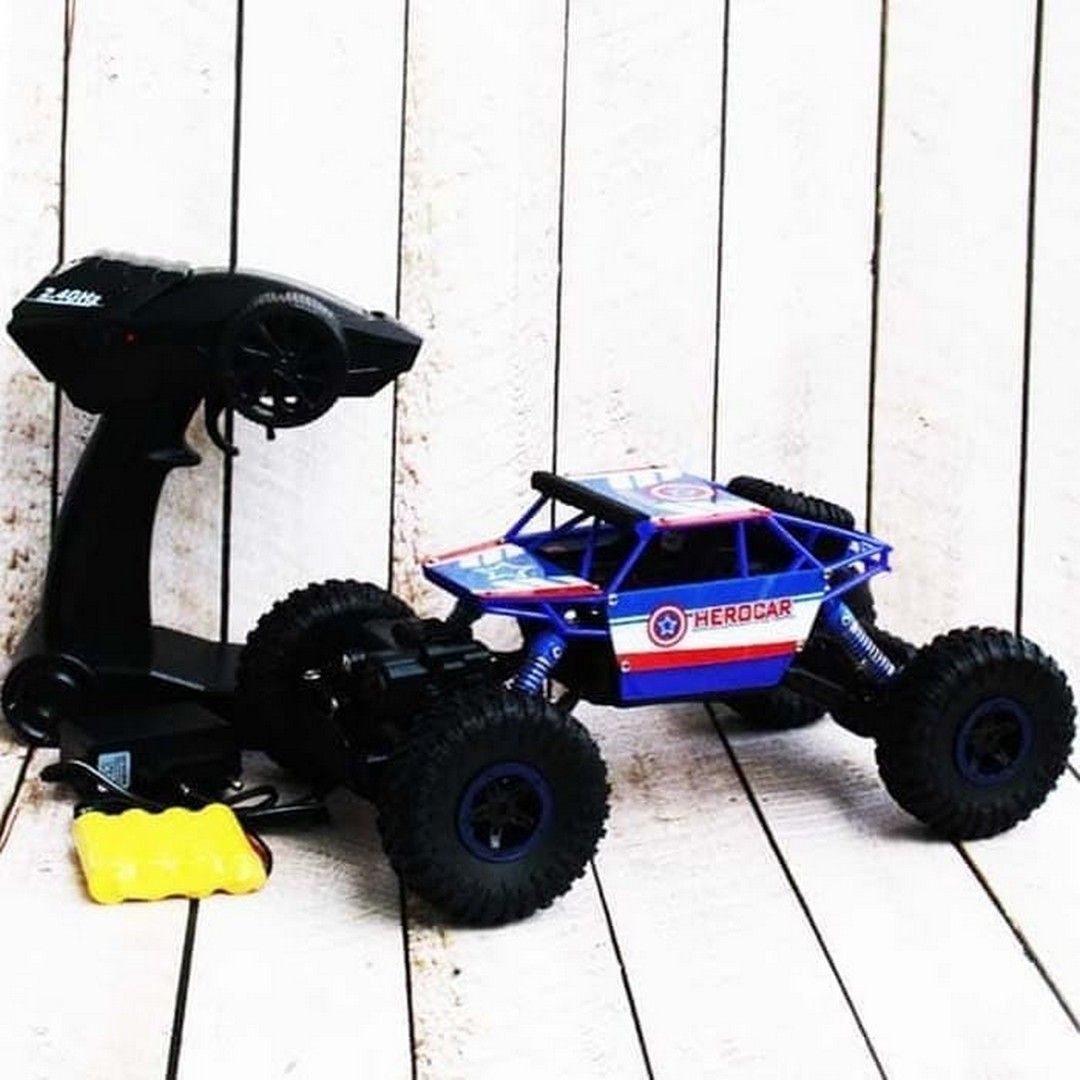 Mobil Rc Offroad Rock Crawler Skala 1:18 Herocar Avengers Car - 3