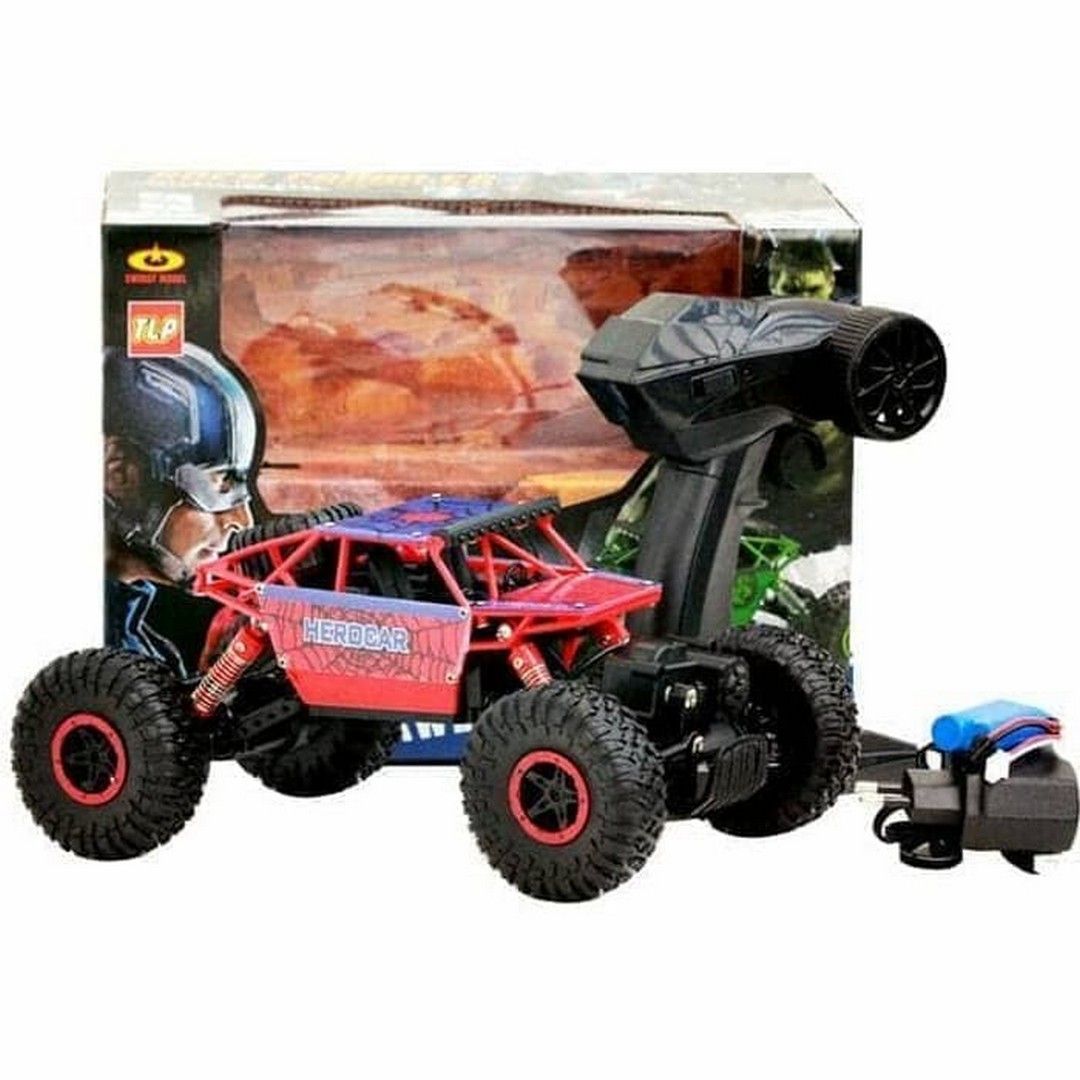 Mobil Rc Offroad Rock Crawler Skala 1:18 Herocar Avengers Car - 1