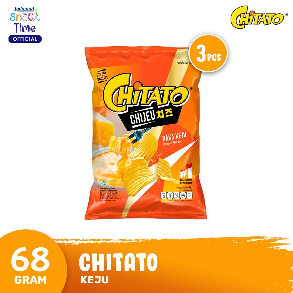 Chitato Keju 68 Gr - 3 Pcs - 1