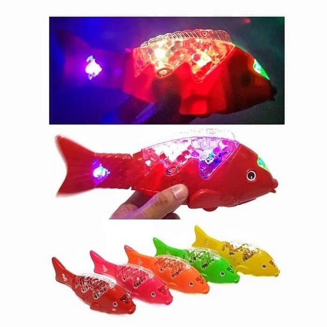 Mainan Ikan Ikanan Nyala Lampu Gerak - 1