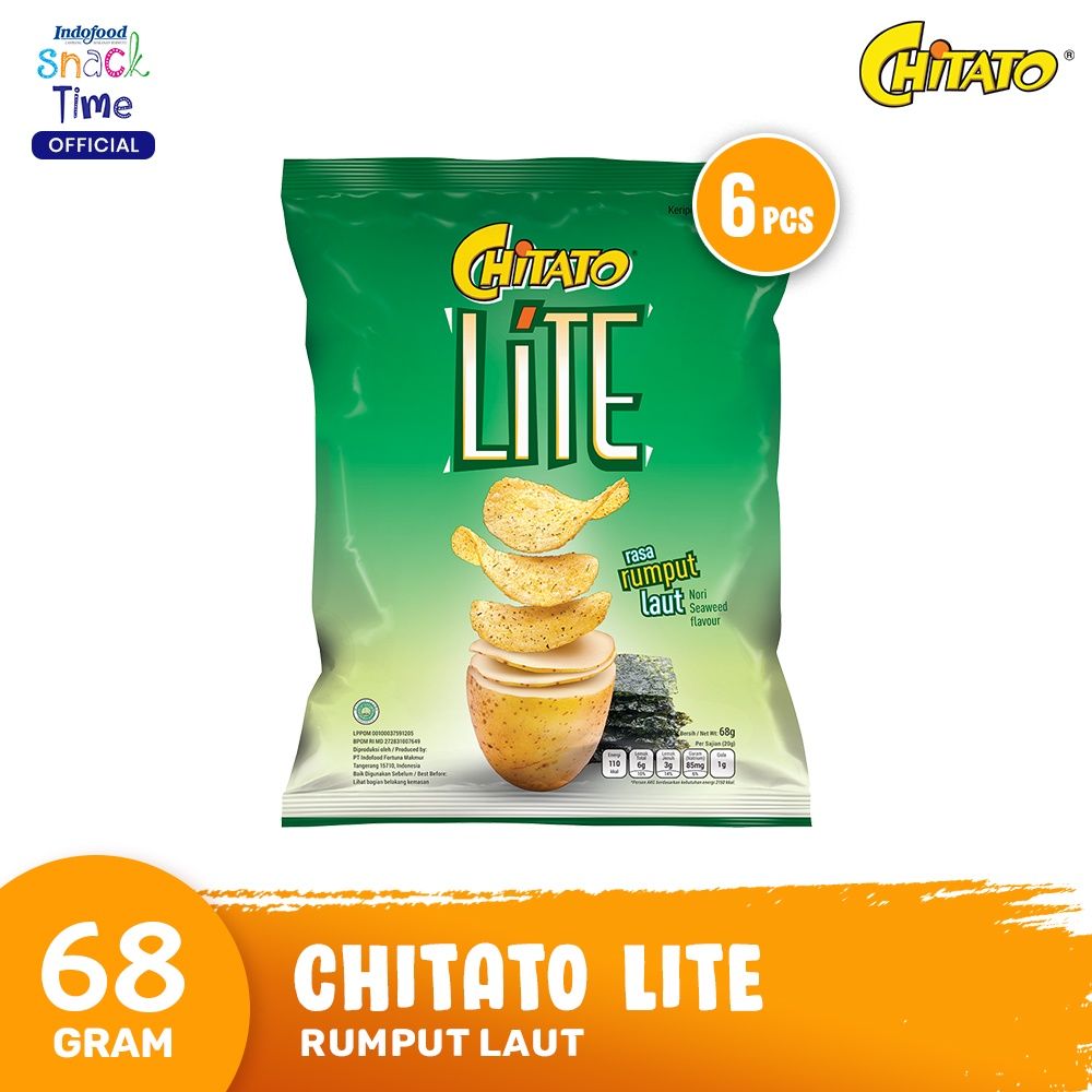 Chitato Lite Rumput Laut 68 Gr - 6 Pcs - 1