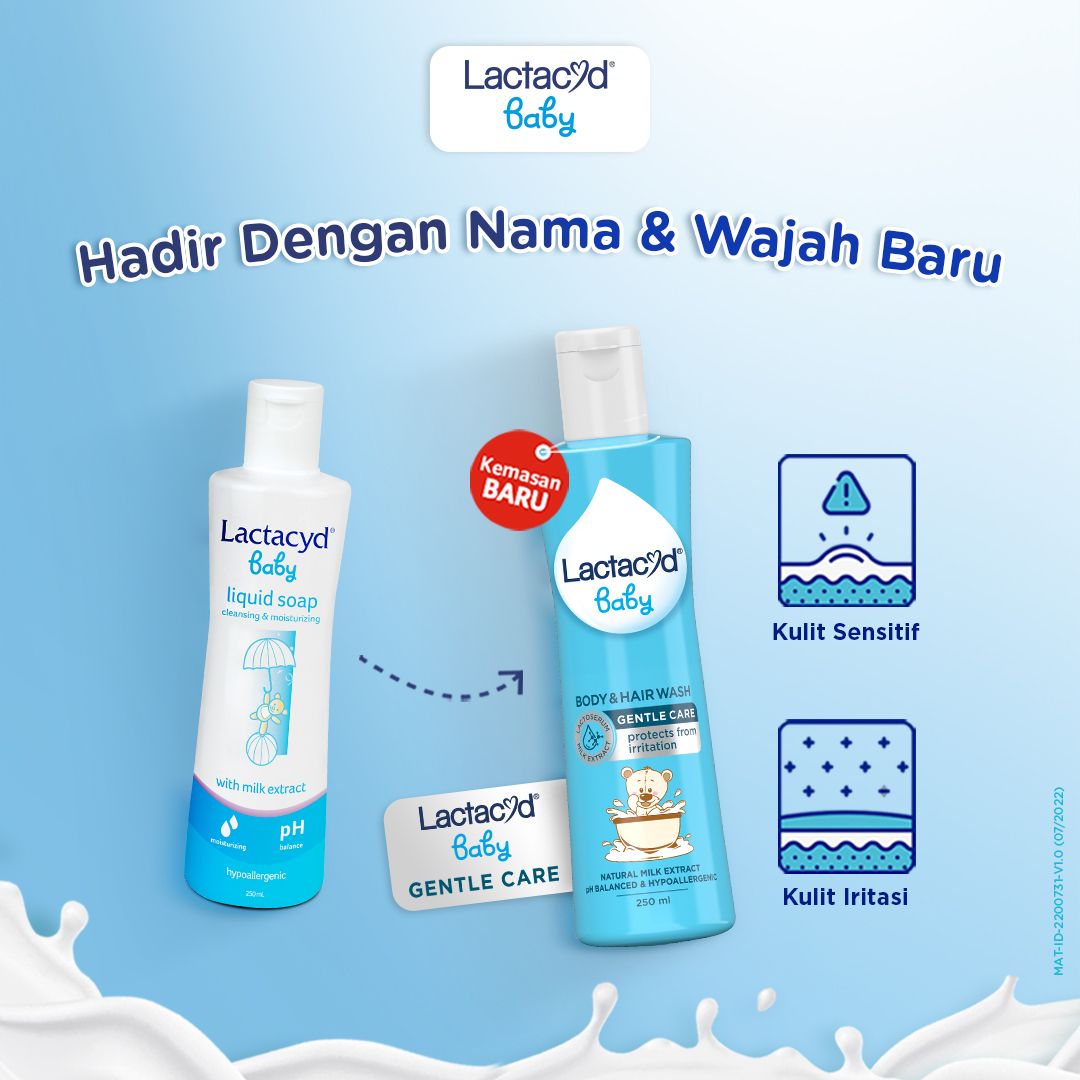 Lactacyd Baby Gentle Care 150mL - Sabun Bayi Melindungi dari Iritasi - 2