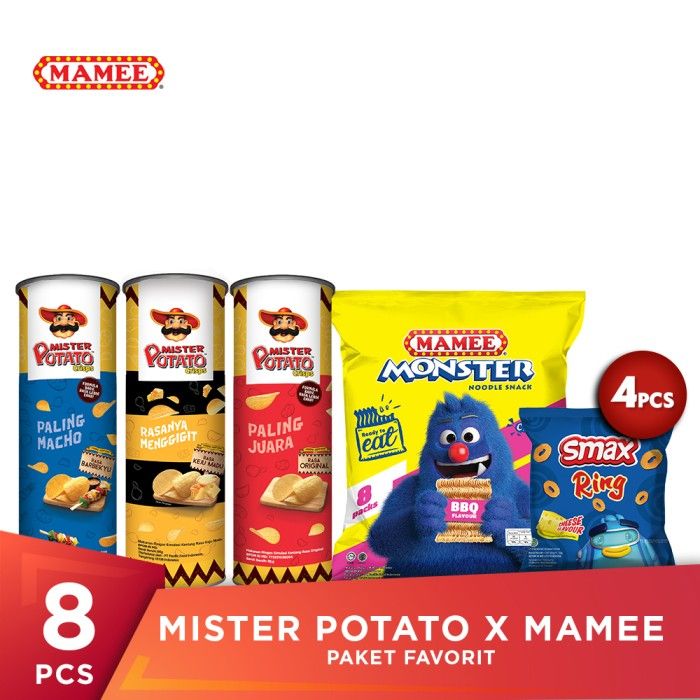 Mister Potato x Mamee Paket Favorit - 1