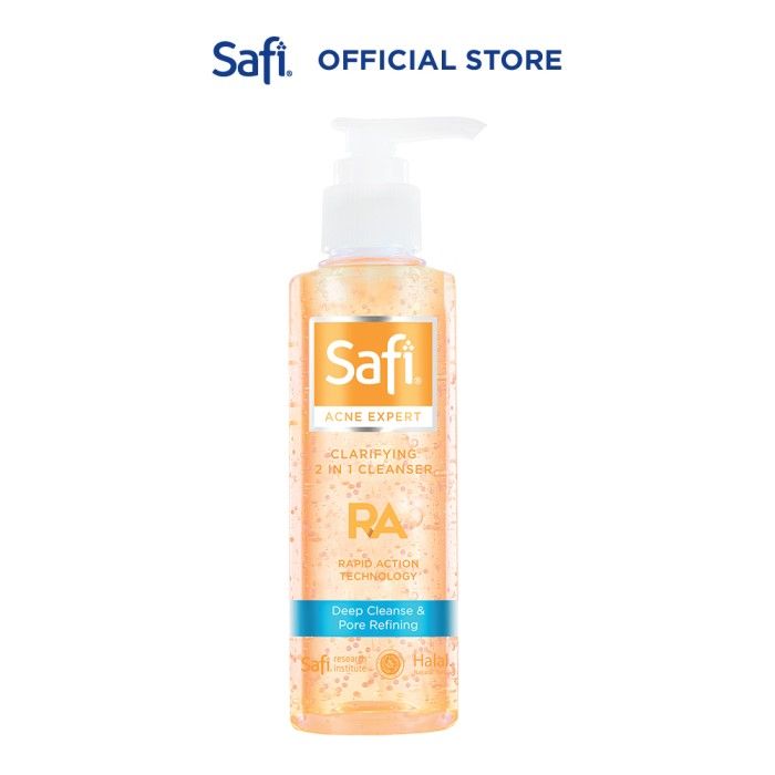 Safi Acne Expert Clarifying 2in1 Cleanser Jerawat 150ml - Wajah - 2