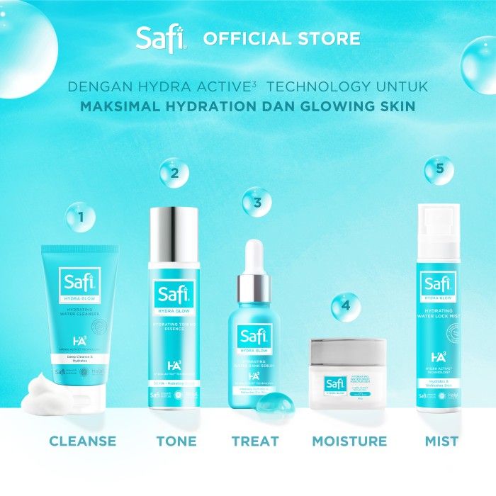 Safi Hydra Glow Hydrating Water Cleanser & Safi Hydra Glow Hydrating W - 3