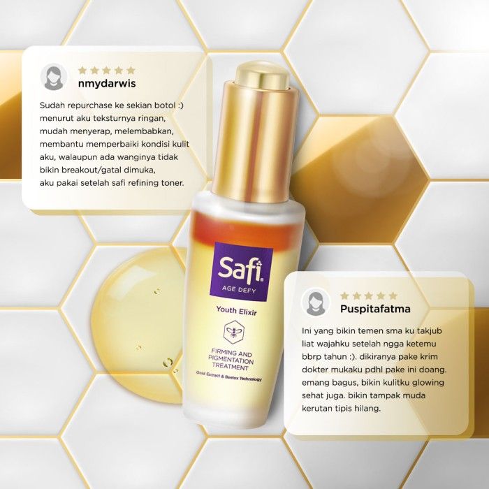 Safi Age Defy Anti Aging Youth Elixir Serum (Day&Night Cream) - 5