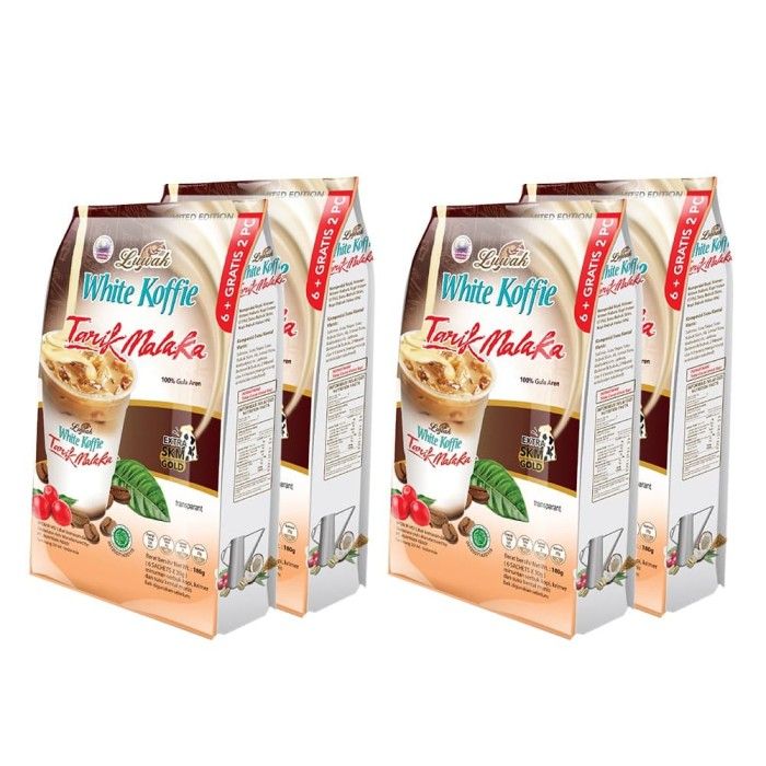 Kopi Luwak White Koffie Tarik Malaka Bag 6x30gr - 4 Pcs - 2