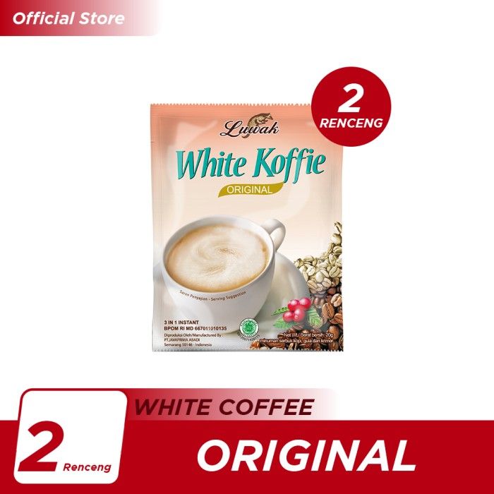 Kopi Luwak White Koffie Original 10x20gr (Renceng) - 2 Pcs - 1