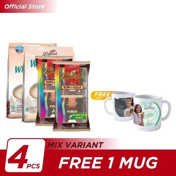 Kopi Luwak Package - Free 1 Pcs Mug Ikatan Cinta - 1