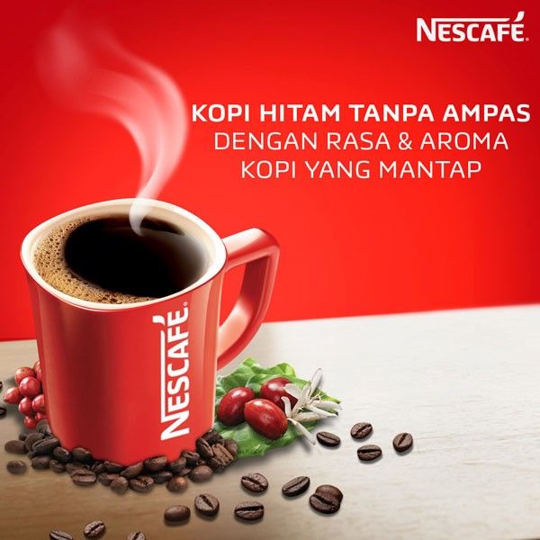 NESCAFE CLASSIC Kopi Instan Kopi Hitam Sachet Bag 100g x 3pcs - 3