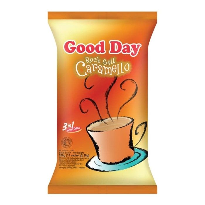 GOOD DAY Rock Salt Caramello 1 Pack (10 x 20 gr) - 2