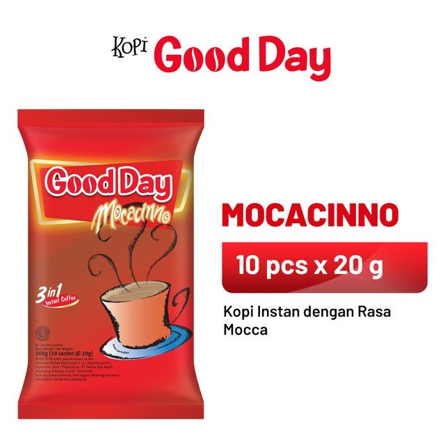 GOOD DAY Mocacinno 1 Pack (10 x 20 gr) - 1