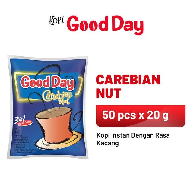 GOOD DAY Carrebian Nut 1 Pack (50 x 20 gr) - 1