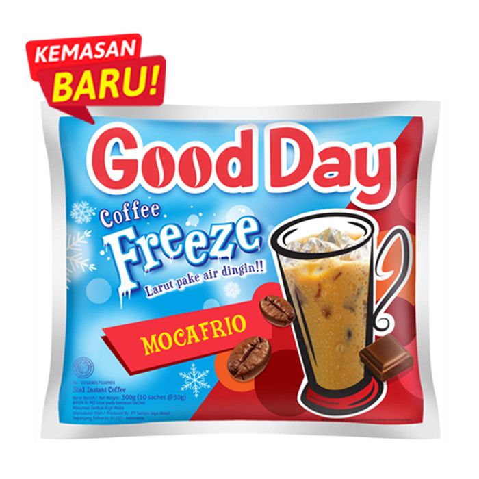 GOOD DAY Coffee Freeze Mocafrio 1 Pack (10 x 30 gr) - 2