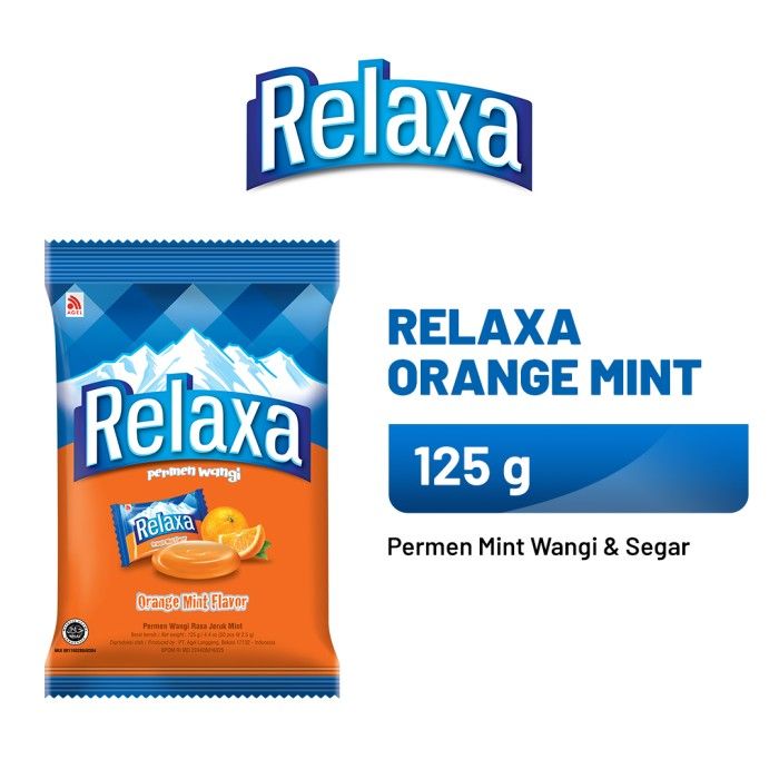 RELAXA Orange Mint 1 Bag (50 x 2.5 gr) - 1