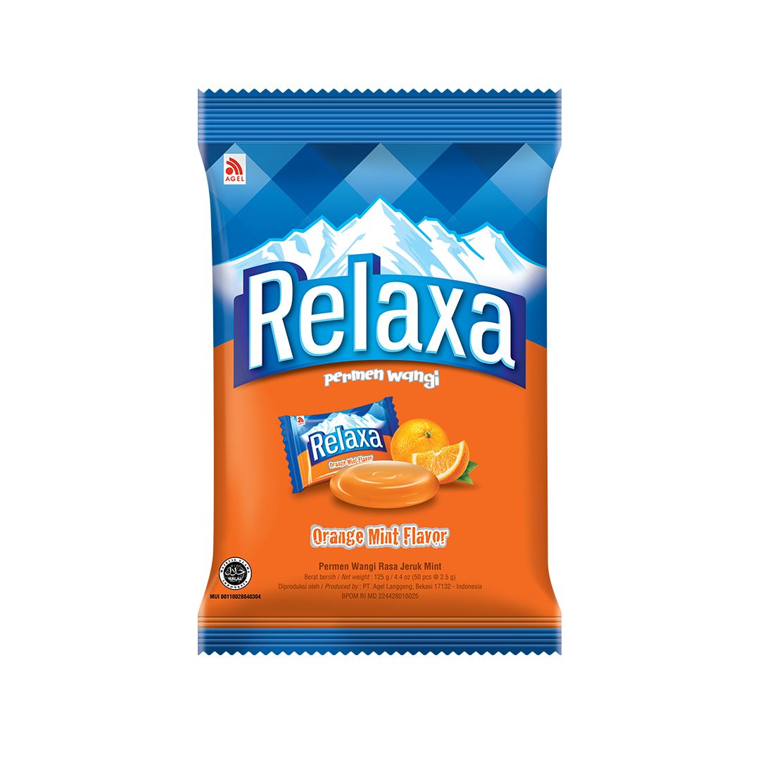 RELAXA Orange Mint 1 Bag (50 x 2.5 gr) - 2