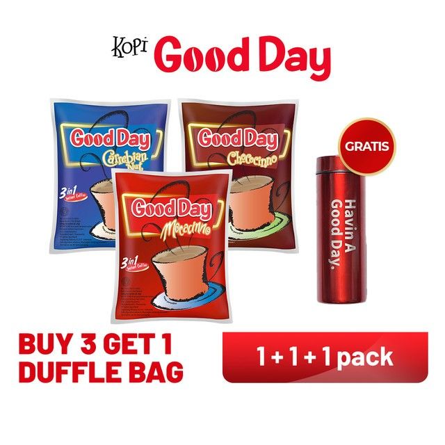 [Good Day Special Promo 3] Buy 3 Get 1 Good Day Tumbler - 1