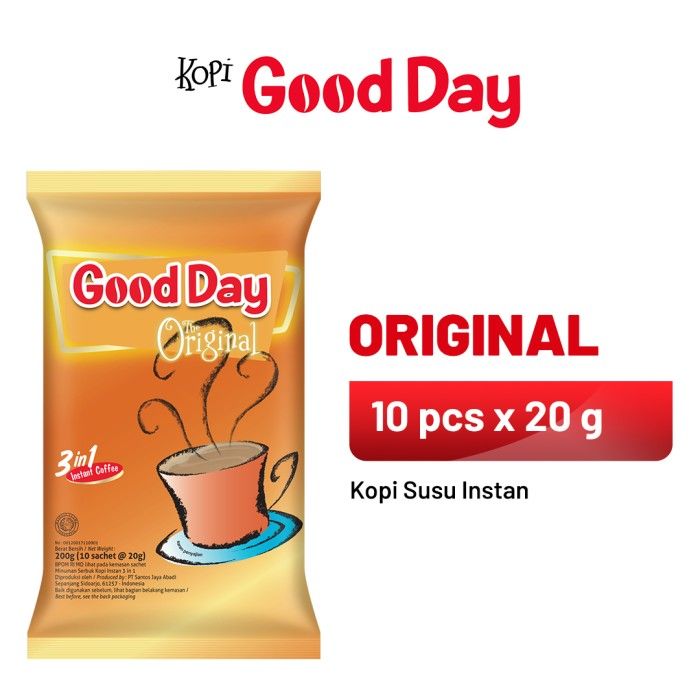 GOOD DAY Original 1 Pack (10 x 20 gr) - 1