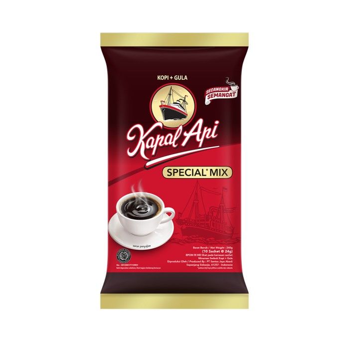 KAPAL API Special Mix 1 Pack + 1 Pack Kopi Susu - 2