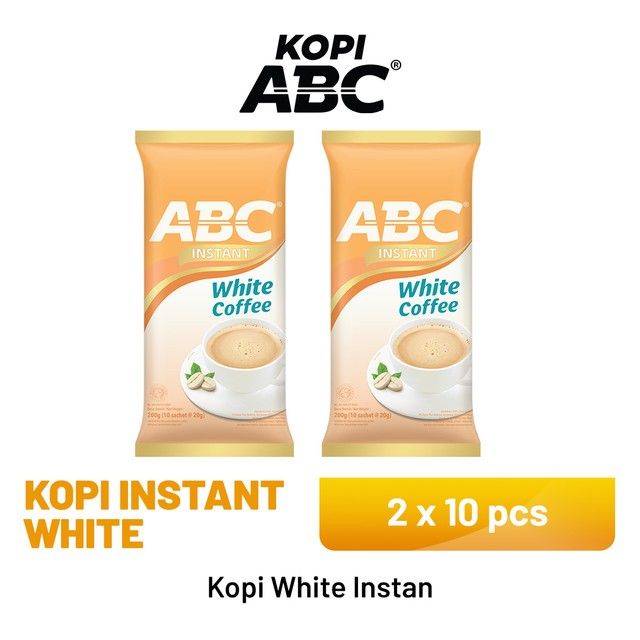 ABC White Instant Coffee 2 Pack (10 x 20 gr) - 1