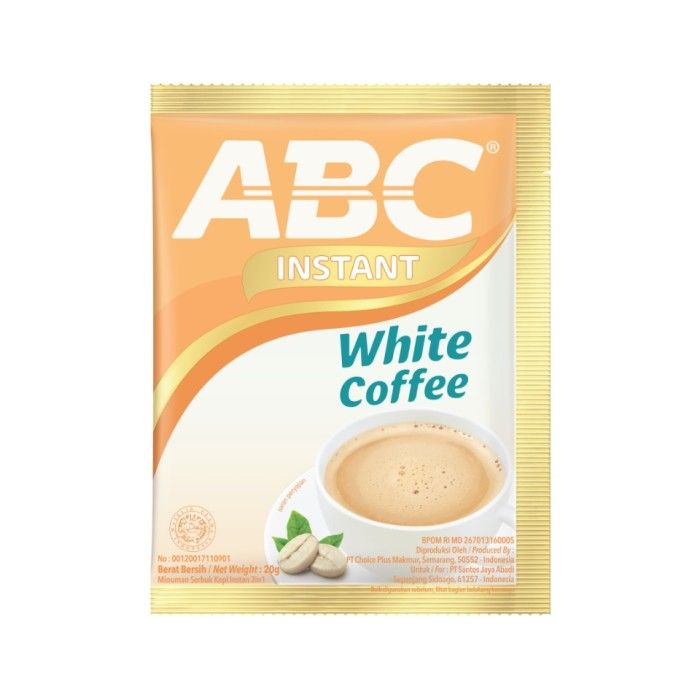 ABC White Instant Coffee 2 Pack (10 x 20 gr) - 2