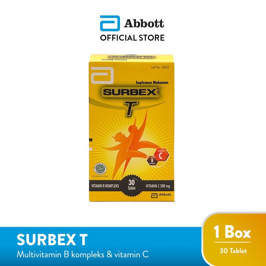 Abbott Surbex T box 30 tablet - Vitamin B kompleks & Vitamin C - 1