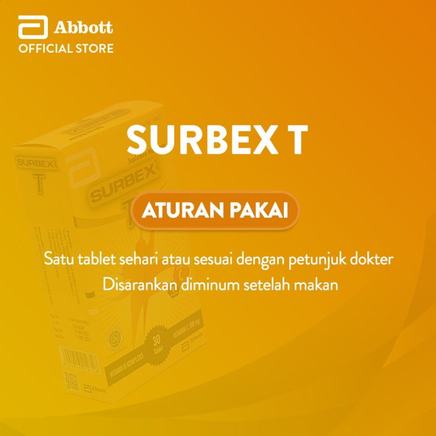 Abbott Surbex T box 30 tablet - Vitamin B kompleks & Vitamin C - 2