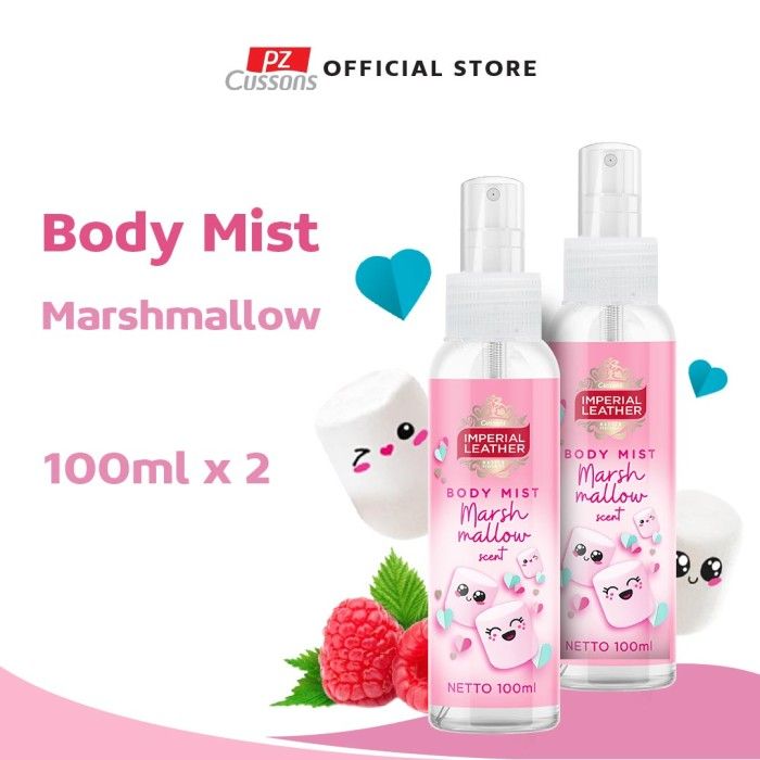 Imperial Leather Body Mist Marshmallow 100 ml Twin Pack - 1