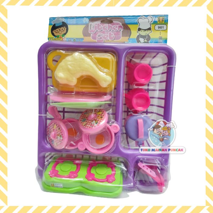 Mainan RAK PIRING Anak Murah dan Dapur Set - 2