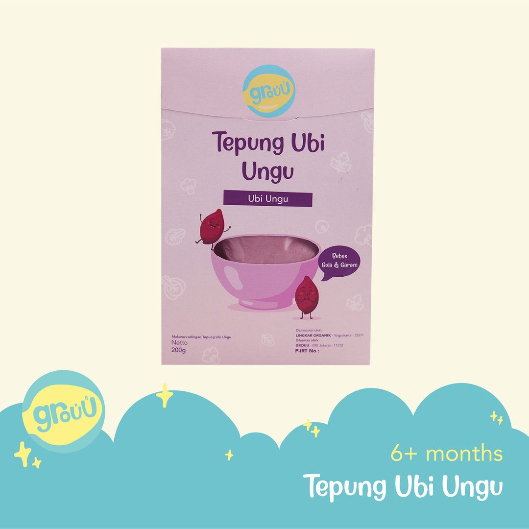 Tepung Organik - Ubi Ungu - 1