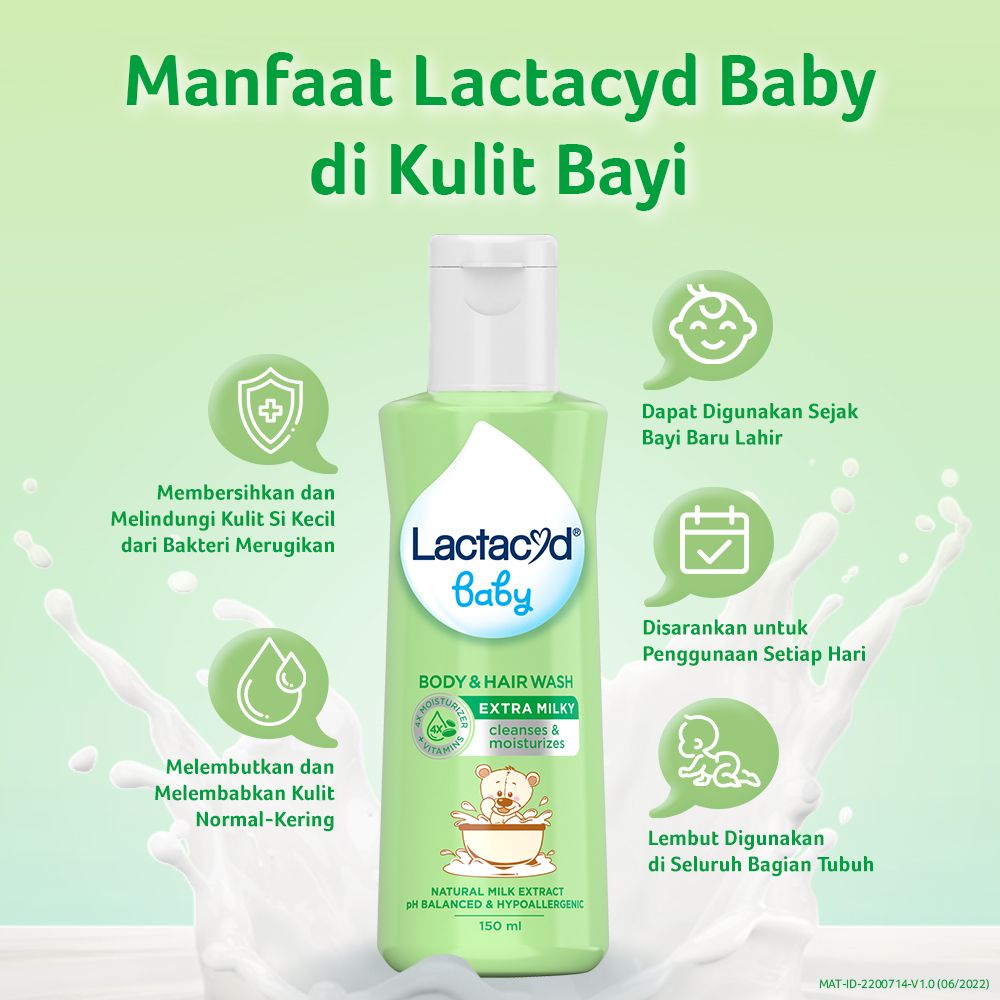 Lactacyd Baby Extra Milky 60mL Sabun Bayi untuk Menjaga Kelembaban - 3