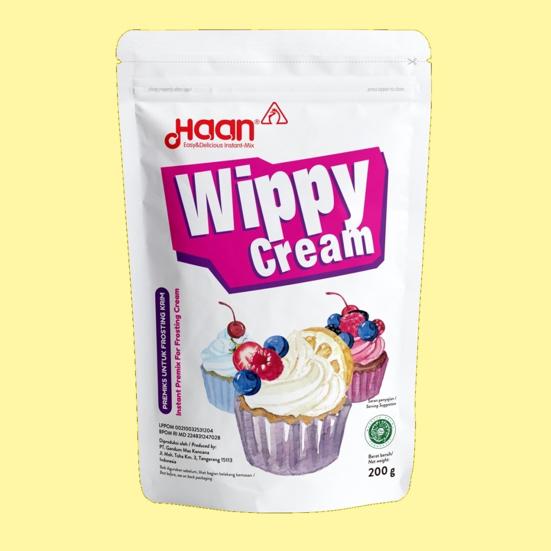 Haan Wippy Cream 200g Whipped Cream Bubuk Haan Whip Cream - 1