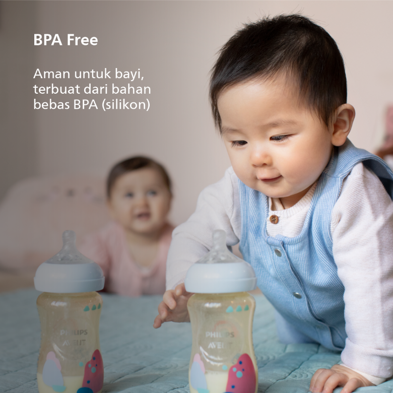 Philips Avent Natural PPSU Bottle 1M+ 260ml SCF582/10 Botol Bayi - 5