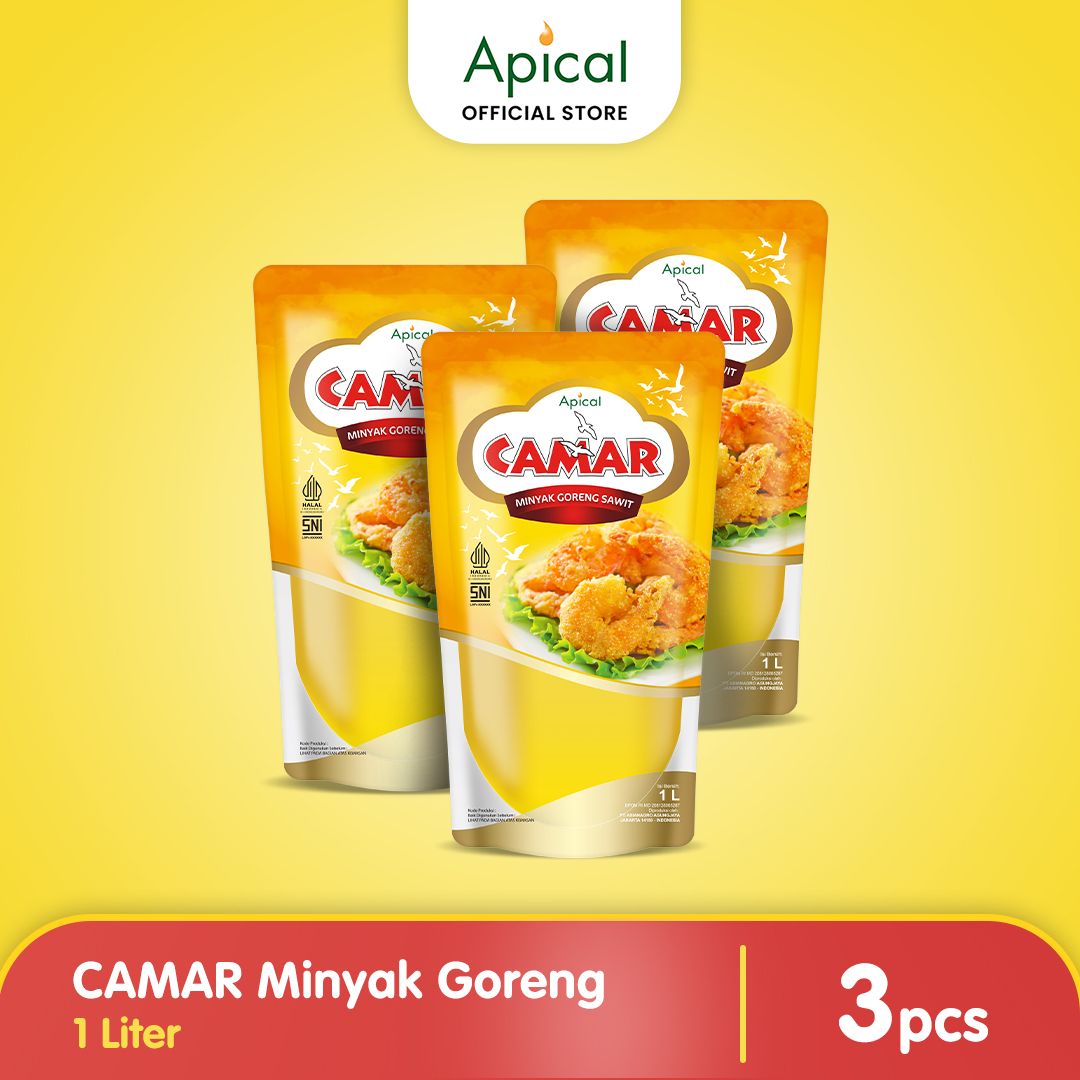 CAMAR Minyak Goreng Standing Pouch 1L - 3pcs - 1