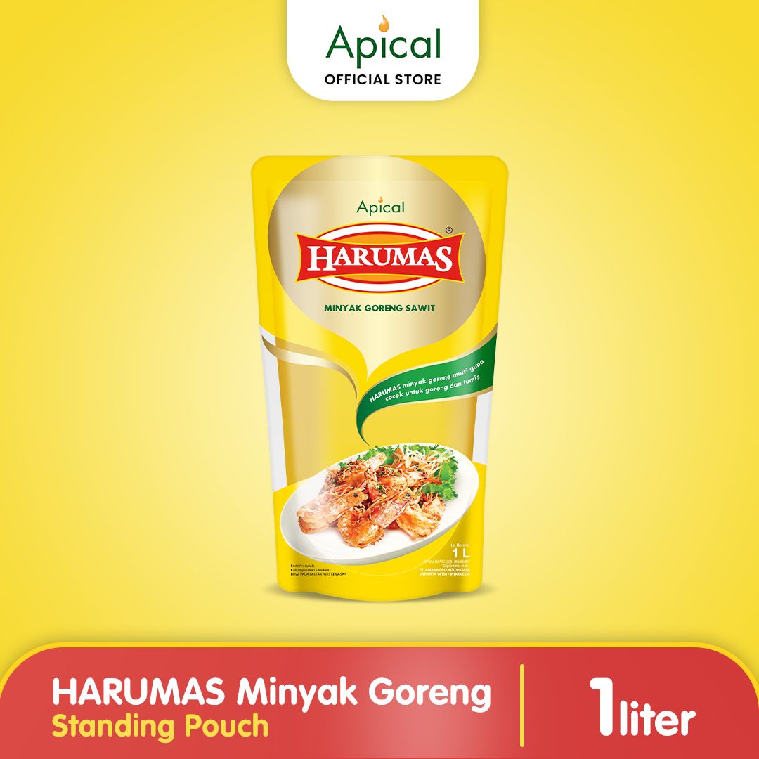 HARUMAS Minyak Goreng Standing Pouch 1L - 1